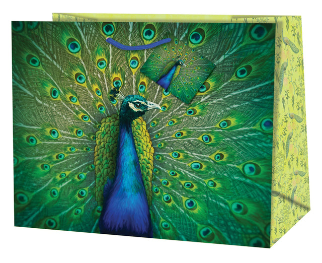 Dárková taška Medium (TM), 19 x 10.2 x 23 cm motiv Páv 22438 TM.jpg