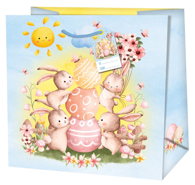 Dárková taška čtvercová (TQ) Quad o rozměrech 15x6x14,6 cm s velikonočním motivem 22454 TQ.jpg#15018#76ae5b4f8d4c