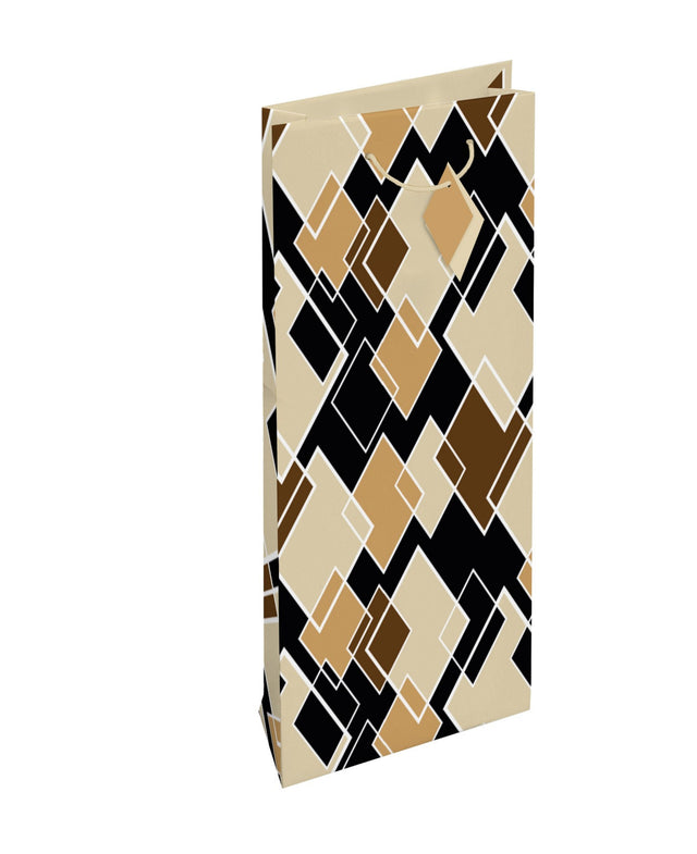Dárková taška na láhev  (TB) o rozměrech 12,6x8,9x36 cm s motivem geometrie 22529 TB.jpg