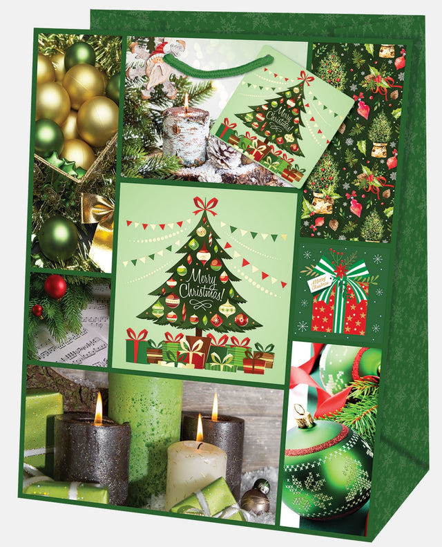 Dárková taška vánoční Jumbo (TJ)  - VÁNOČNÍ STROMEČEK - 33x13,7x44,5 cm 223504 TJ.jpg#15817#f085b327a9f8