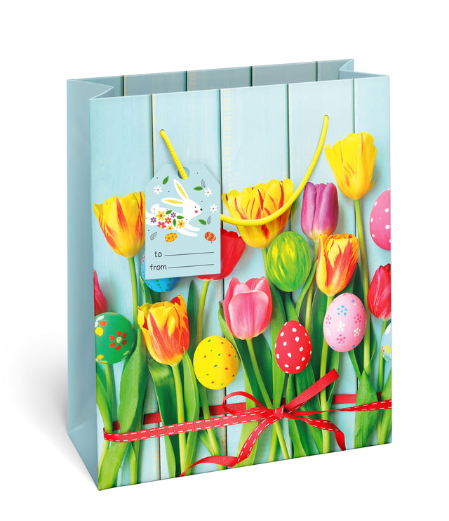 Dárková taška velká  (TL) o rozměrech 26,7x33x13,7 cm s motivem tulipánů 22611 TL.jpg#15778#17056133b227