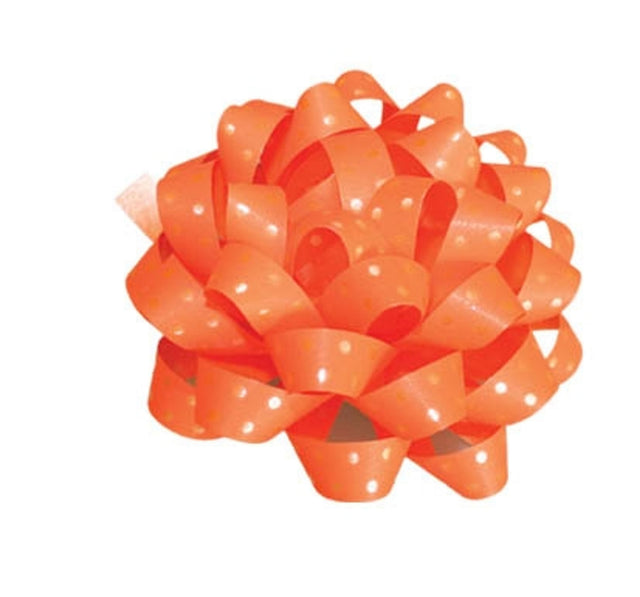 Hvězdice Giga Polka Dots - Oranžová - 9 cm H107.jpg