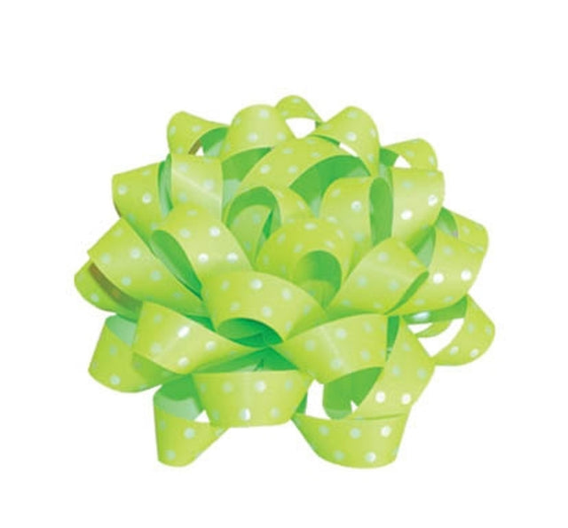 Hvězdice Giga Polka Dots - Světle zelená - 9 cm H115.jpg