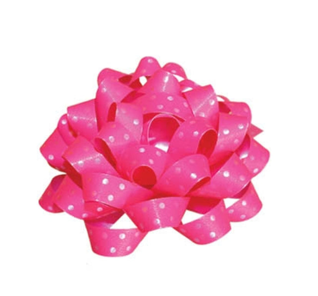 Hvězdice Giga Polka Dots - Tmavě růžová - 9 cm H110.jpg