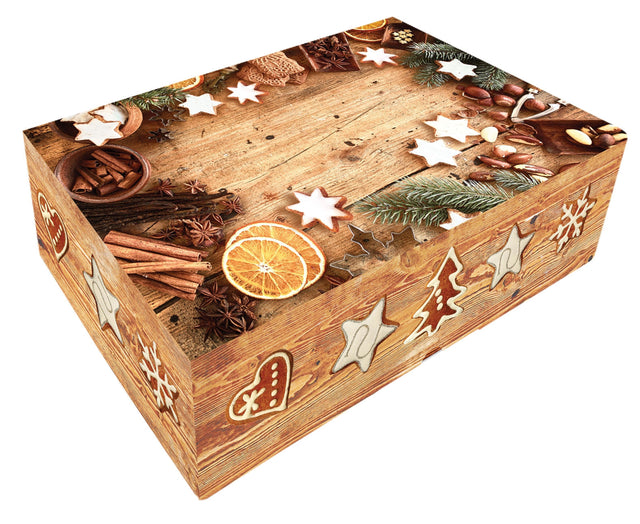 Krásná dárková krabice _ krabice na cukroví Medium bez okénka 22 x 15 x 5 cm CBOX-110.jpg