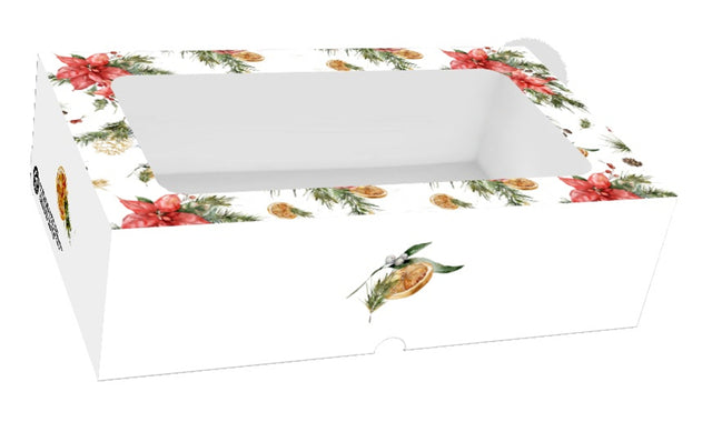 Krásná dárková krabice se skládacím okénkem _ krabice na cukroví Maxi 25 x 15 x 7 cm CBOX-118_1.jpg