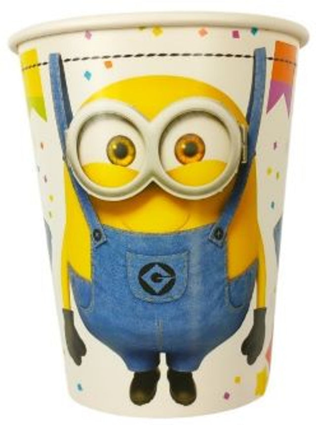 MINIONS Papírové párty kelímky 8 ks 9907315-66.jpg#15915#cf55642fd3dc
