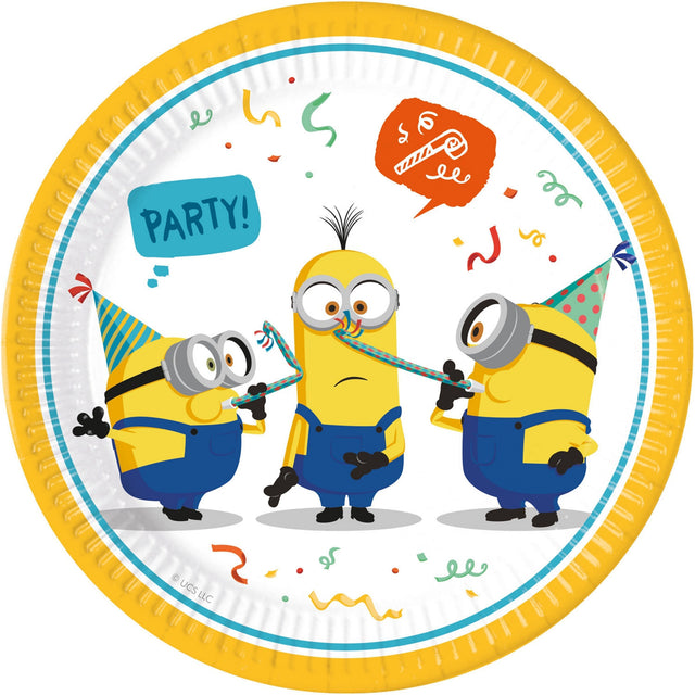 MINIONS Párty talířky 8 ks 93457.jpg