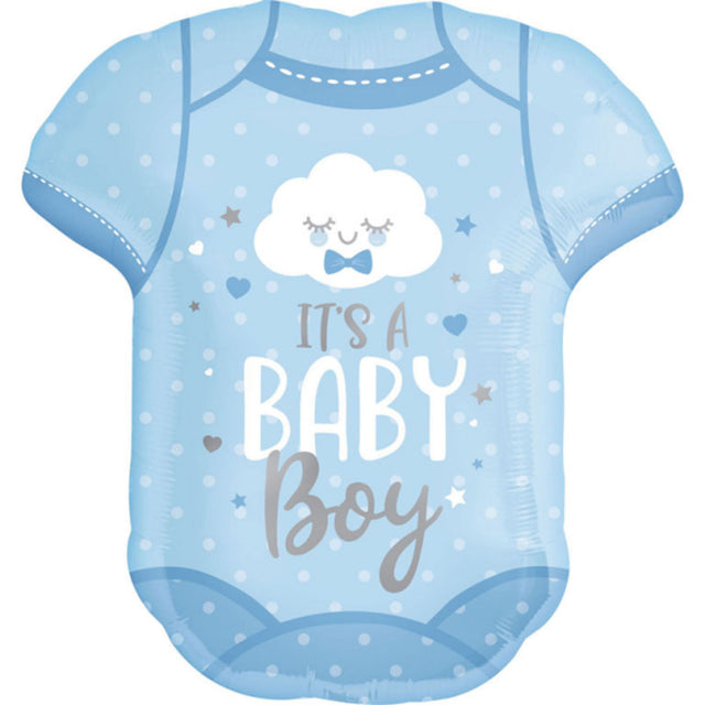 Nafukovací fóliový balónek BODÝČKO BABY BOY 4191201.jpg