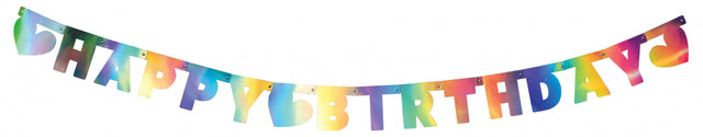 Narozeninová girlanda 200 × 13 cm - Holografická HB Banner 5_1.jpg