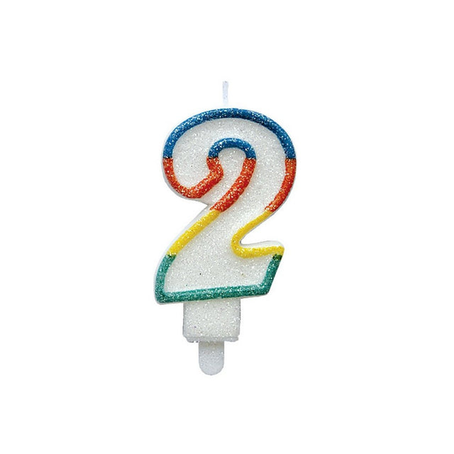 Narozeninová svíčka na dort číslo 2 (9 × 3,5 cm)  C-72.jpg#14754#00776730e051