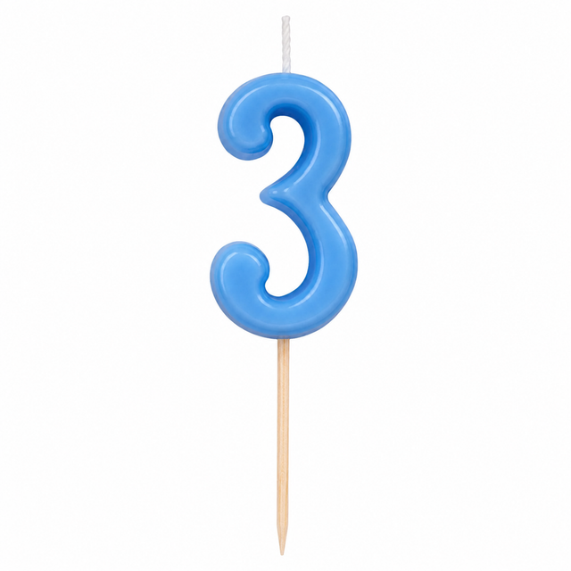 Narozeninová svíčka na dort číslo 3  C-84_1.png#19005#d8797db17b17