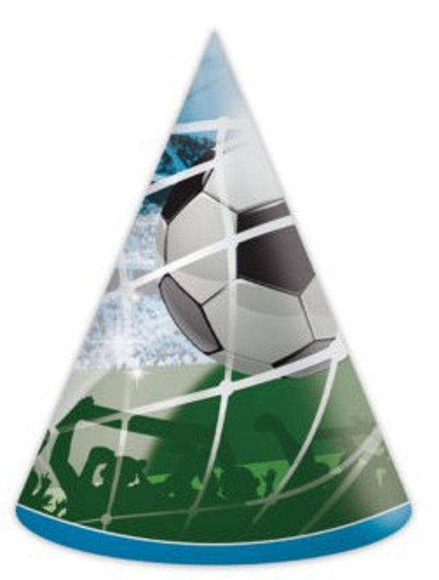 Párty čepičky FOOTBALL 6 ks 93749.jpg