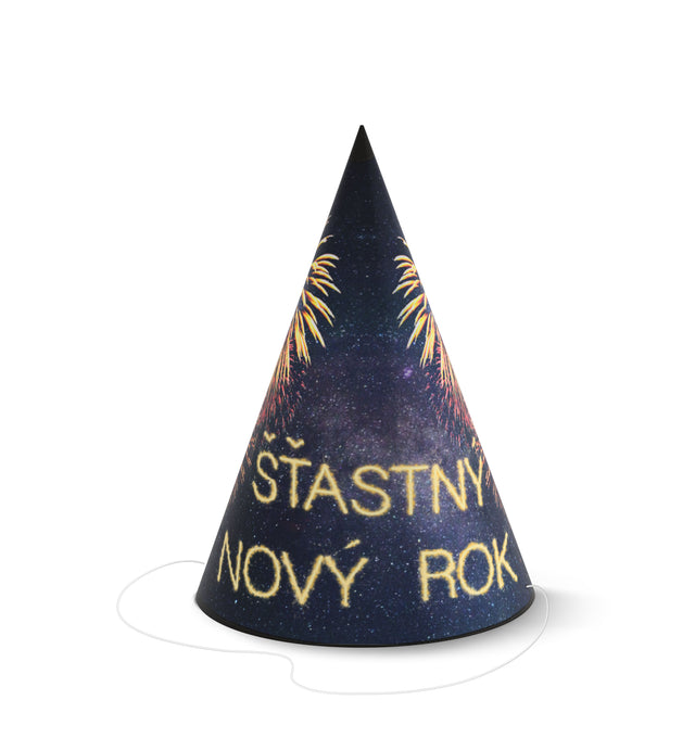 Párty čepičky HAPPY NEW YEAR 6 ks KL101.jpg#15991#d7ea1d16f6e4