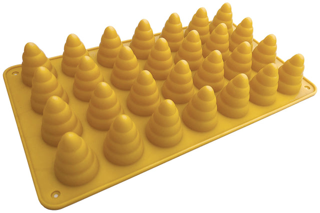 Silikonová forma na pečení pro 28 včelích úlů ⌀3,5 cm – 29 x 17.5 cm SIL-05_1.jpg#16693#b9cced293088