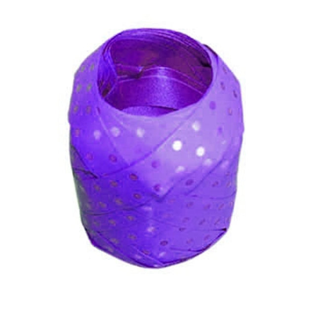 Stuha vejce Polka Dots - Fialová - 7.5 mm x 10 m V112.jpg