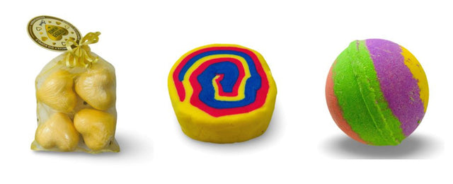 Šumivá bomba do koupele - Splish - různé vůně mix.JPG