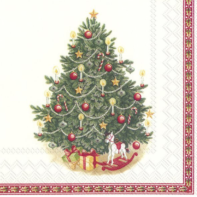 Vánoční papírové ubrousky 33x33 cm (20ks) L802400_1.jpg